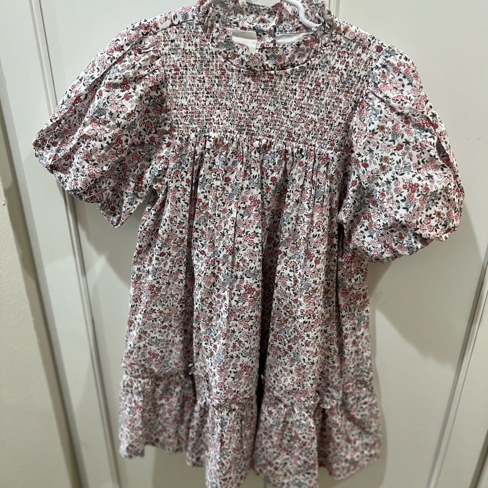Floral Smocked Dress